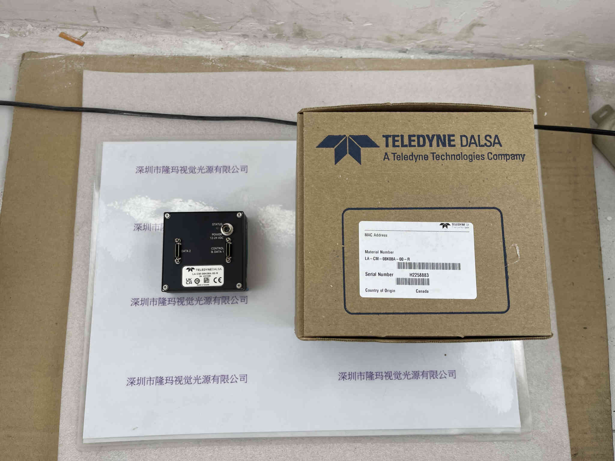 DALSA达尔萨 工业相机 LA-CM-08K08A-00-R