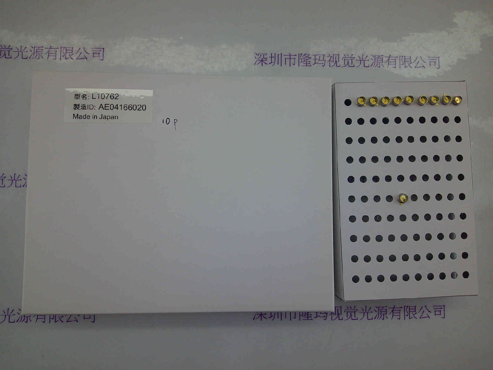 滨松HAMAMATSU 红光LED 二极管  L10762