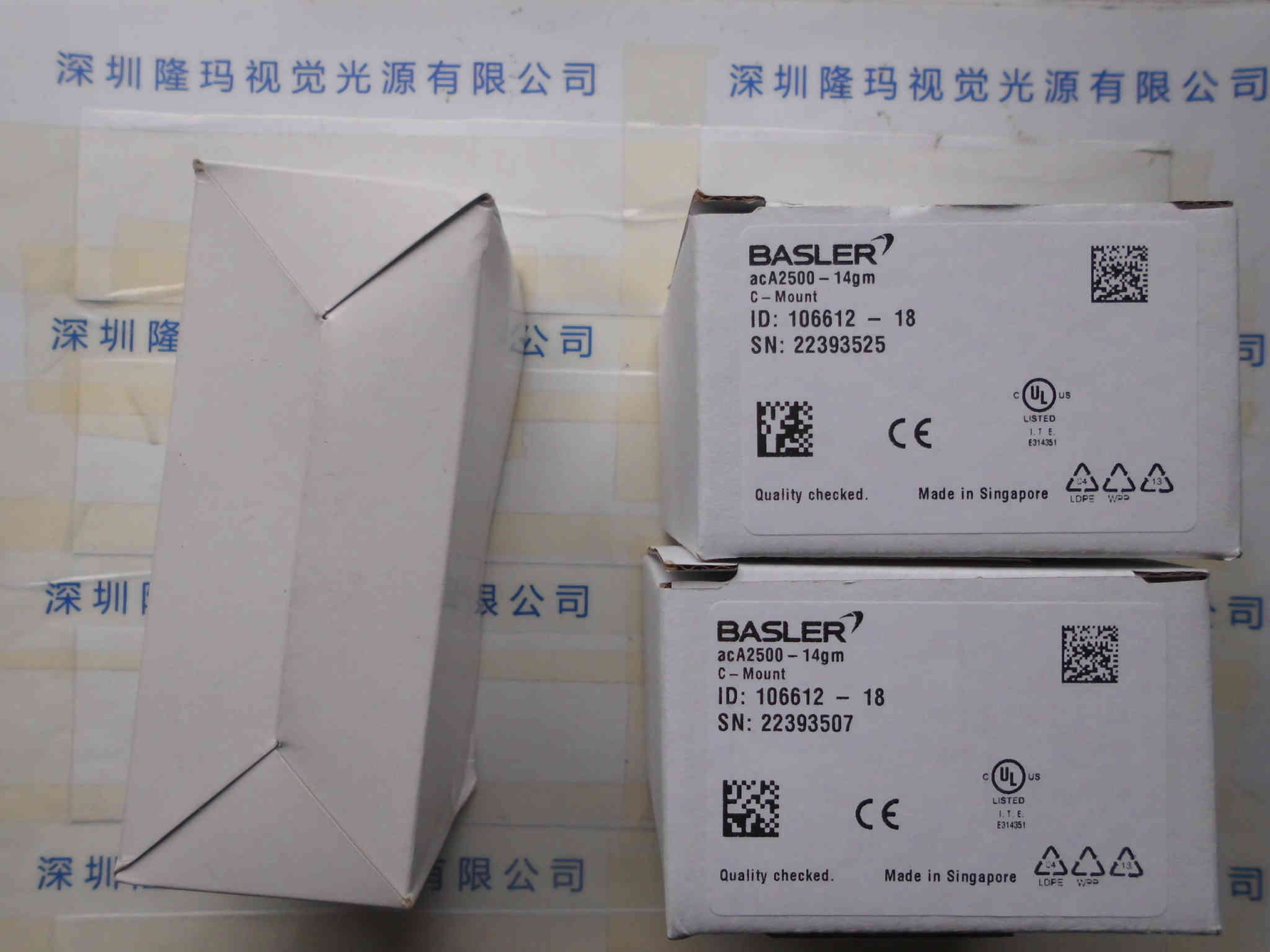 BASLER巴斯勒  ACA2500-14gm  工业相机
