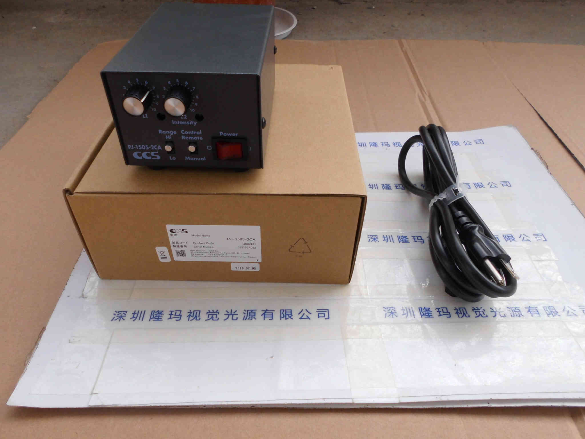 CCS希希爱视 pj-1505-2ca  光源控制器