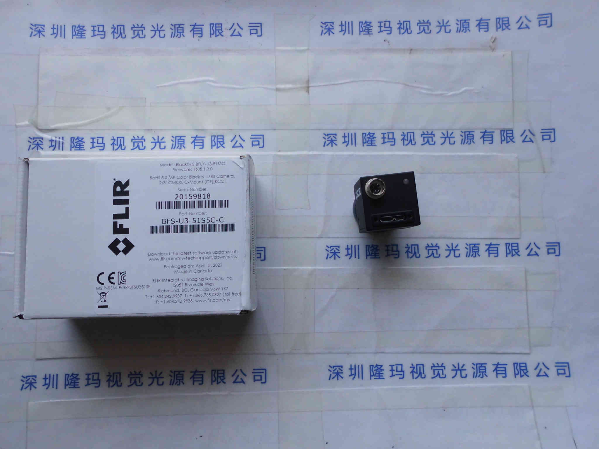 FLIR菲力尔  BFS-U3-51S5C-C 工业相机