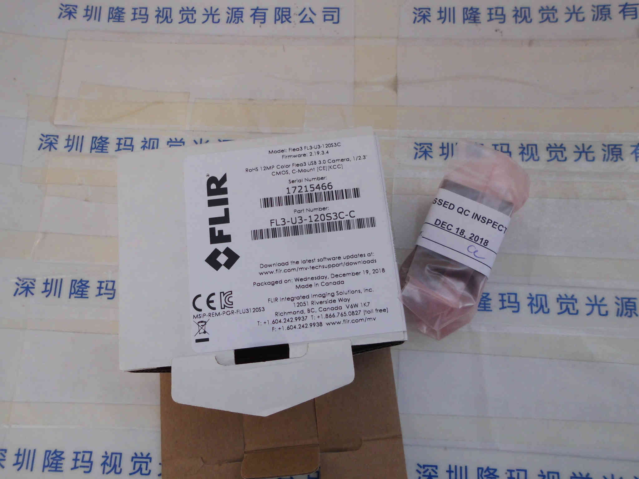 FLIR菲力尔  FL3-U3-120S3C-C  工业相机