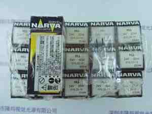 NARVA利华 HLL 24V50W GY6.35-15 55244  卤素灯泡