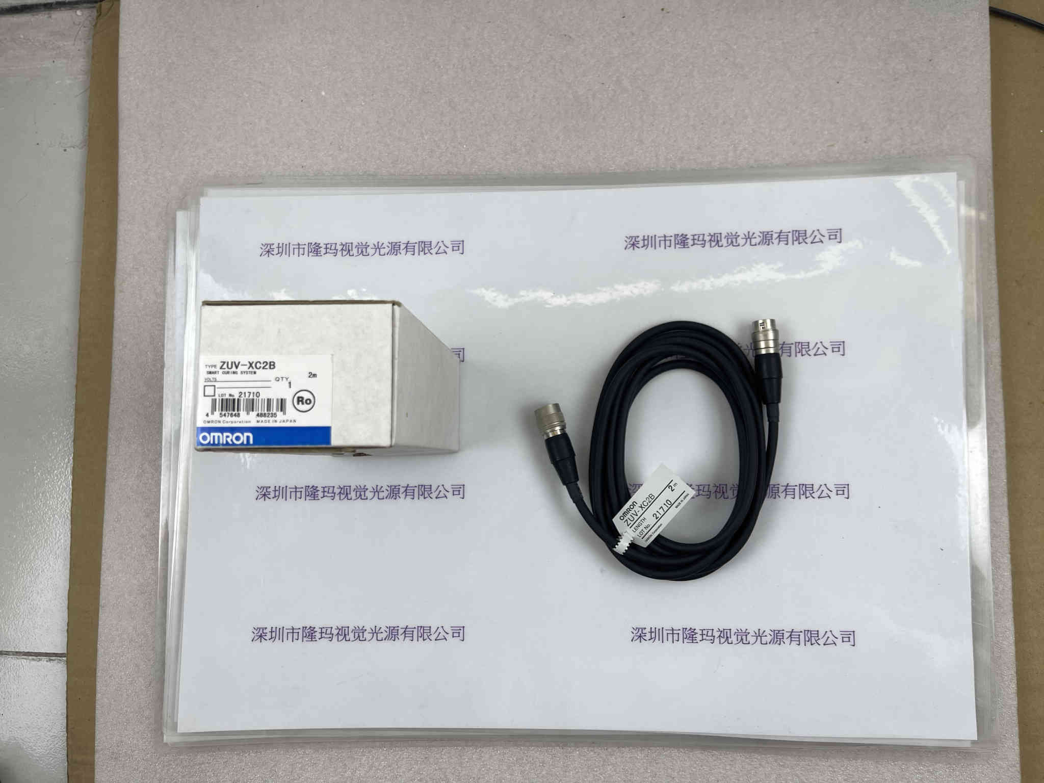 OMRON欧姆龙 ZUV-XC2B  UV照射头延长线