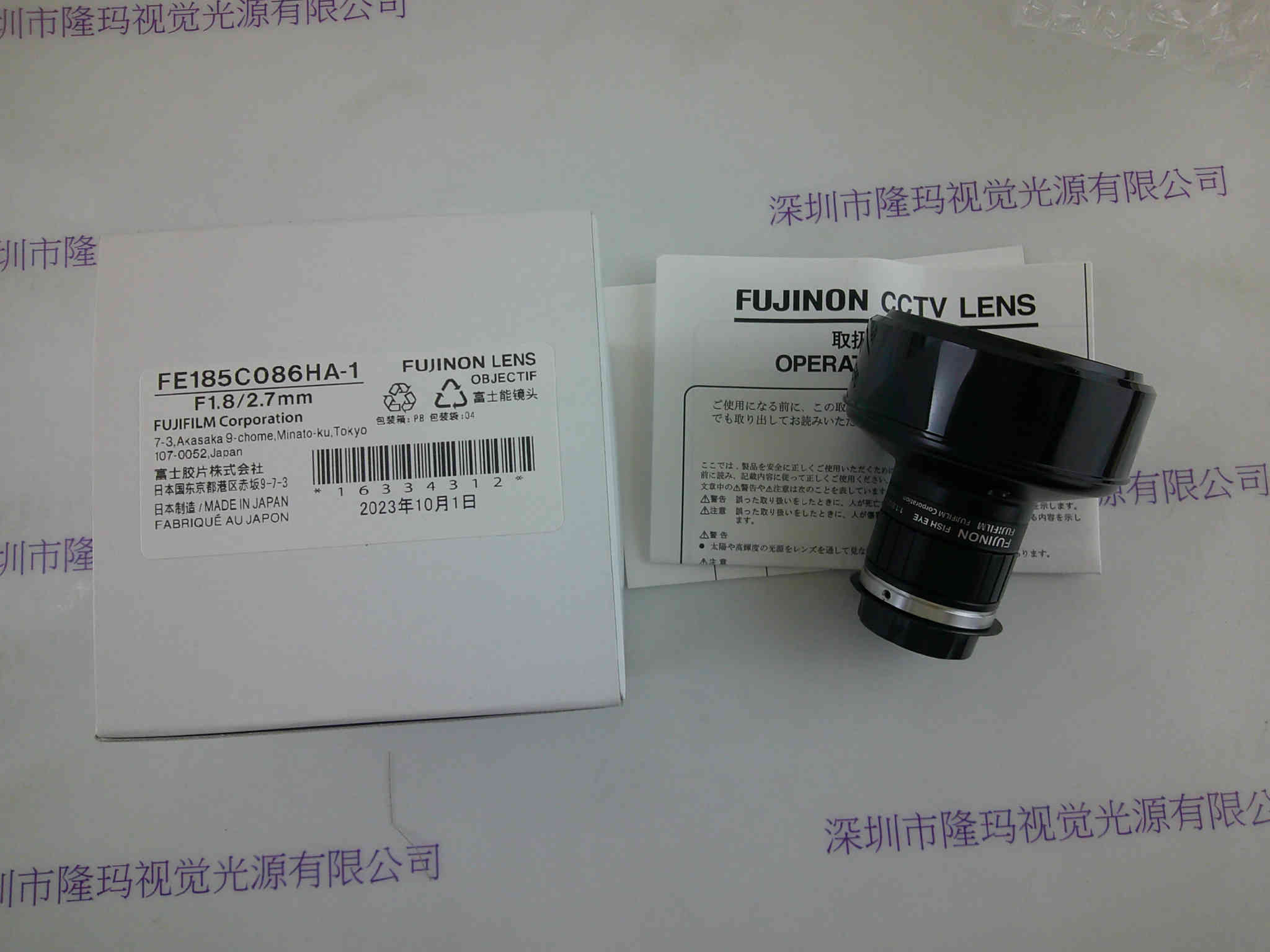 FUJINON富士能   FE185C086HA-1   工业镜头