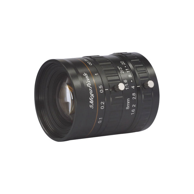 华国光学huaguo  2/3'' 5MP 8mm   FA镜头