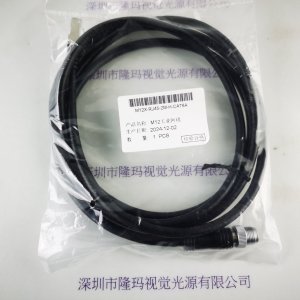 Baumer堡盟 M12X-RJ45-2M-H-CAT6A M12工业相机网线